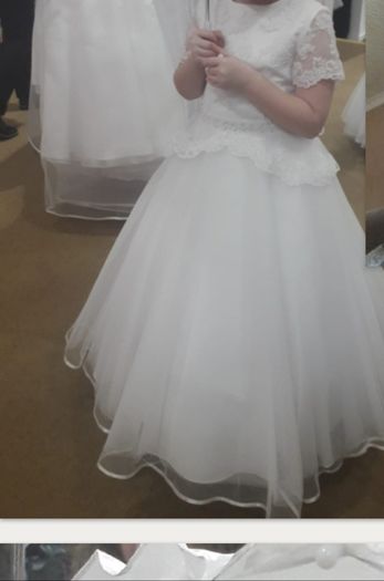 Beautiful Isabella white communion dress