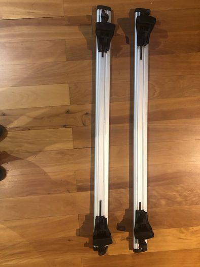 BMW roof bars.