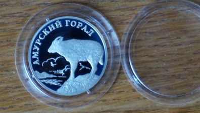 1 Rouble 2002 y. silver. Russia