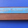 FLONDON SCHOOL OF FLYING (Manhattan Windsor Ltd) - company name-plate badge (1960s - 1980s) Image 3
