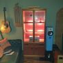 Mid century Danish teak  stereo cabinet Image 6