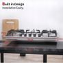 gas hob with 5 burners Image 7