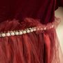 Juliet wine dress (age 3) Image 3