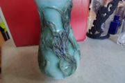 Vintage Malahide Pottery hand painted vase.