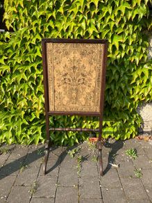 antique fire screen