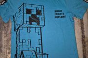 minecraft t-shirt size 13-14y