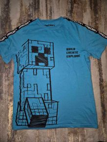 minecraft t-shirt size 13-14y