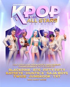 K pop tribute in The Helix theatre
