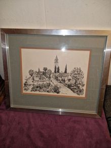 Vintage print of Lovrecica 1978