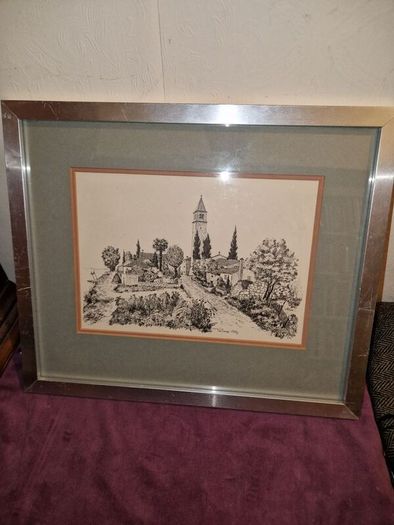 Vintage print of Lovrecica 1978