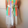Carnival Kids Pastel Rainbow Dress | Girls Party Birthday Dress Image 6