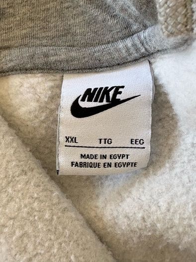 Grey Nike hoodie size XXL