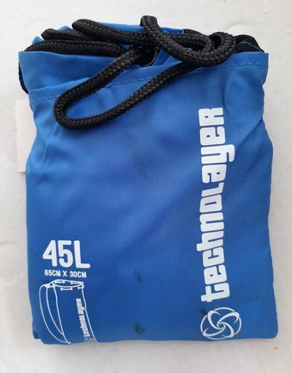 New Bag 45L can be worn on arm tag attached