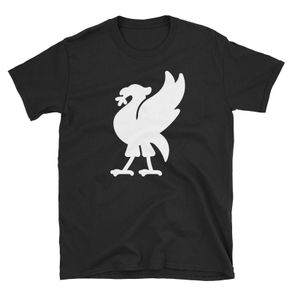 Liverbird Minimalist FC Short-Sleeve Unisex T-Shirt | Football Soccer | Premier Unisex League Sports Tee