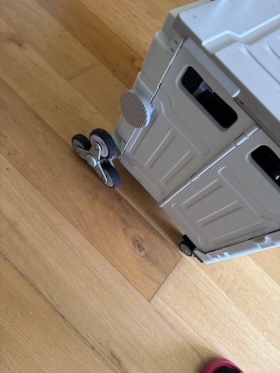 UNIQUE Stair-Climbing Folding Crate - The Ultimate Shopping Trolley