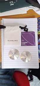 NEW Ruvalino Silver Nipple Cups / Nursing Cups