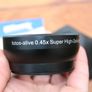 58MM Wide Angle 0.45x Converter Lens with Macro Close-Up Attachment for Rebee Image 2