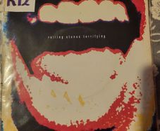 The Rolling Stones, 2x Original 7 inch Vinyl Singles 1980 and 1989