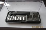 Ratchet Socket &amp; Screwbit Set 19 Piece