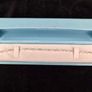 Eclipse Sterling Silver Link Bracelet Blue Clear CZ Boxed Image 2