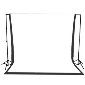 2 x 3 m Background Stand 3m x 3.6m Muslin Background