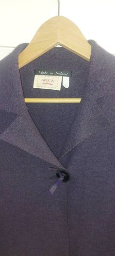 Avoca wool dress coat