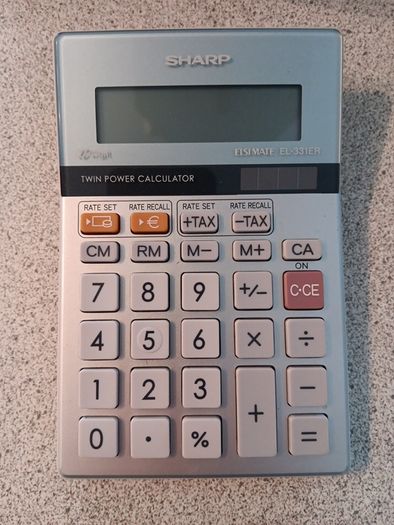 Sharp calculator