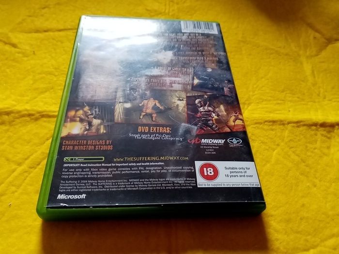 The Suffering Xbox Original Games Original