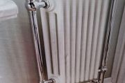 Hand crafted luxury heated towel rail