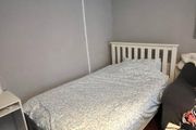 Solid Wood Double Bed Frame &amp; Mattress (Excellent Condition, Not IKEA!)