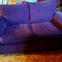 Dark plum purple 2 seater