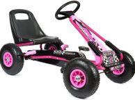 main image for ad Girls Kids Pedal Go-kart 5-8yrs Inflatable Tyres