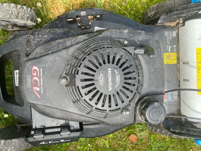 Petrol lawn mower