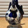 Blue And White Ceramic Cockerel / Rooster Ornament Image 7