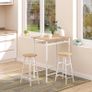 3-Piece Dining Kitchen Set with 1 Table and 2 Matching Chairs for Home Pub Cafe (FREE POSTAGE) Image 5