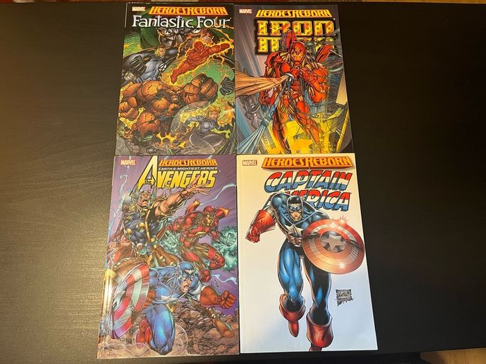 Assorted Marvel trade paperbacks