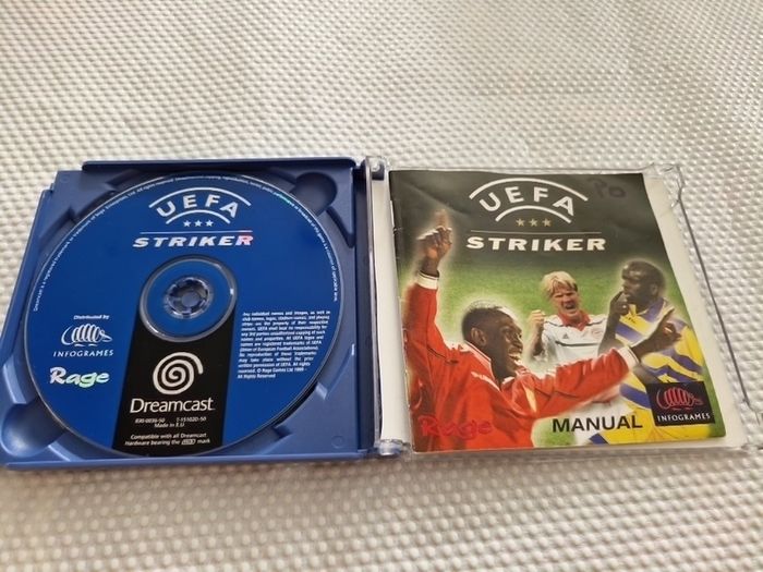 UEFA Striker Sega Dreamcast Arcade Retro Games Original