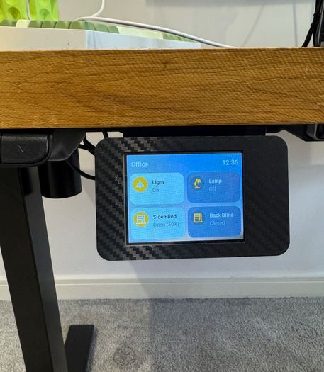 Home Assistant Desk Mount Cheap Yellow Display CYD