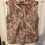 massimo dutti 100% mulberry silk top Image 3