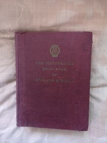 The Illustrated road map of England and Wales