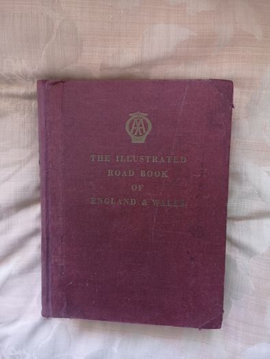 The Illustrated road map of England and Wales