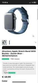 Alcantara - Apple Watch Band (38-42mm)