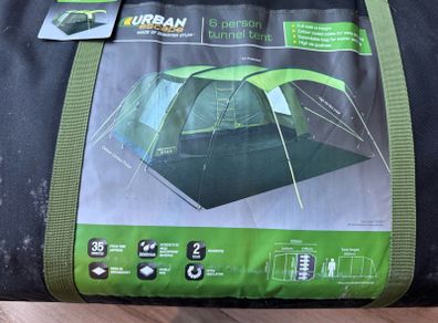 6 person tunnel tent New