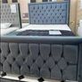king size Monaco bed frame with Mattress included Image 3