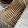 IKEA Leirvik iron double bed frame (white) Image 4