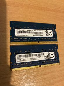 2 x 8gb ddr4 3200mhz sodimm