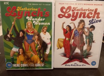 Katherine Lynch Dvd Bundle Wonder Women  & Live Show Rte Comedy