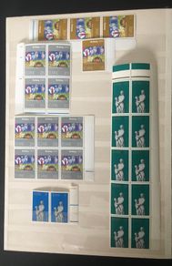 1970-1990s Ireland Used and Mint in Blue 32 page 16 leave Stamp Stockbook