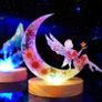 Crescents Mould, Epoxy Resin Molds, Silicone Epoxy Molds, Moon Wolf, Moon Cat, Moon Fairy, Moon Unicorn Mold (FREE POSTAGE) Image 6