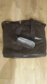 leather laptop case